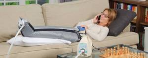 MSRP $2800 Tactile Medical Entre Lymphedema, Edema, Chronic Wound DVT Compression Pump Device W2 Leg Sleeves Size Full Leg Short - Please See Youtube For How This Fantastic System Works