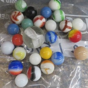 lot 61 image: VITAGE MARBLES