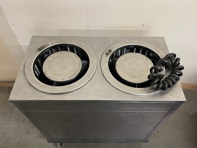 lot 19 image: Commercial Stainless Hot Plate Dispenser