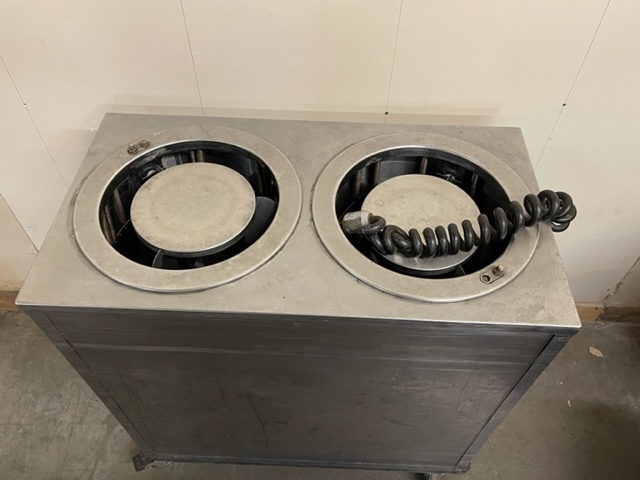 lot 20 image: Commercial Stainless Hot Plate Dispenser