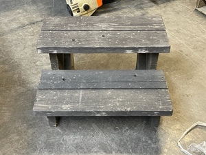 lot 80 image: Wooden Steps