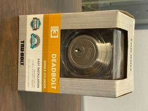 lot 90 image: NEW Deadbolt Lock