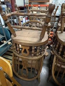 lot 116 image: Set of 6 Captains Chairs