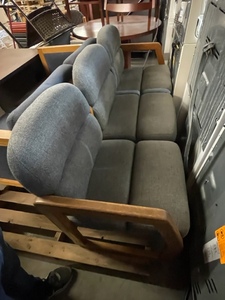 lot 123 image: Office Couch and Chairs