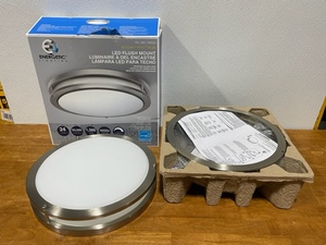 2 LED Flush Mount Lights