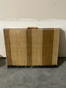 Vintage Aluminum Folding Table