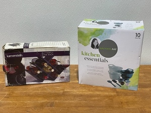 Butterfly Wine Rack and Rachel Ray Kitchen Essentials