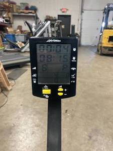 lot 3 image: Lifefitness  GX Row water rower   Cleaned and serviced by authorized tech in perfect working condition with computer.