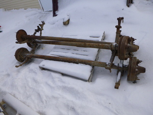 lot 3 image: 3 Trailer House Axels