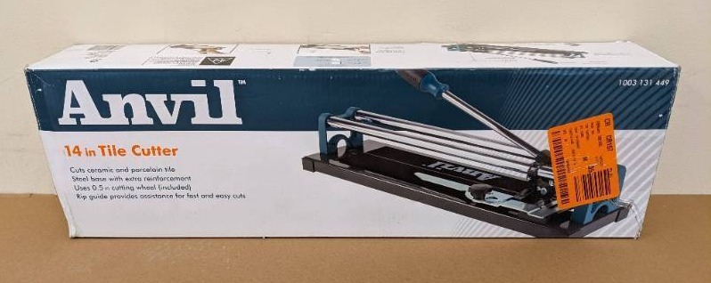 14 In. Ceramic And Porcelain Tile Cutter