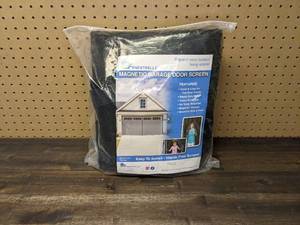 lot 35 image: Two Car Roll Up Garage Door Screen with Magnetic Closure 16 ft. x 7 ft.