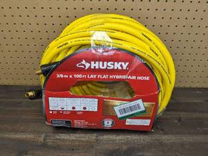lot 177 image: Husky 38 in. x 100 ft. Hybrid Air Hose
