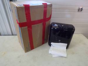 lot 45 image: Paper Towel Dispenser with Paper