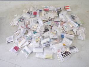 lot 31 image: Large Vintage Lot of Collectable Matchbooks Already Bagged and Priced