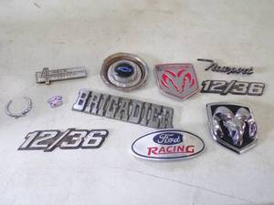 lot 55 image: Lot of Truck and Car Emblems