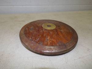 lot 77 image: Very Cool Vintage 2kg Wooden Track and Field Discus