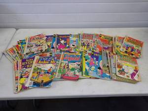 lot 80 image: Large Lot of 50 Assorted Vintage Comic Books