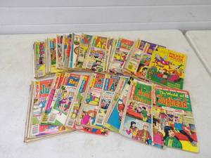 lot 102 image: Large lot of 40 Vintage Comic Books