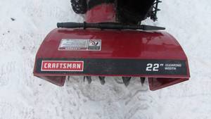Craftsman 22 Snow Blower