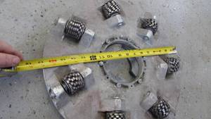 17 Scarafier Wheel Attachment for Floor Scrubber Machine