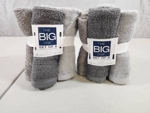lot 13 image: 12 New The Big One Washcloths