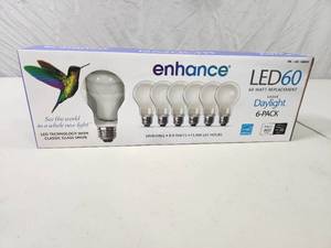 lot 22 image: New Box of 6 LED Lightbulbs