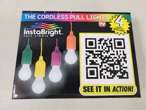 lot 29 image: New InstaBright Pull Lights