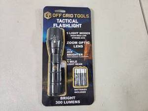 lot 37 image: New Tactical LED Flashlight