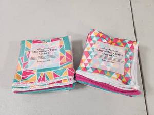 lot 40 image: 12 New Microfiber Dishcloths