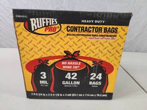 lot 42 image: New Box of Contractor Grade Trash Bags