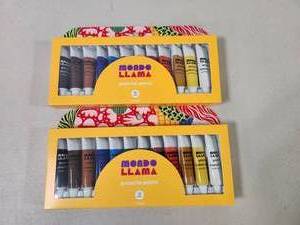 lot 68 image: 2 New Sets of Mondo Llama Paints