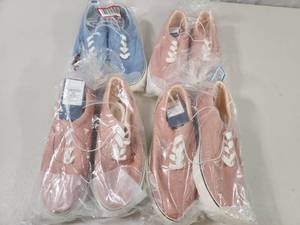 lot 76 image: 4 New Pairs Universal Thread Shoes Size 7W