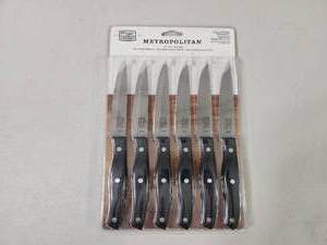lot 84 image: New 6 Piece Chicago Cutlery Steak Knife Set