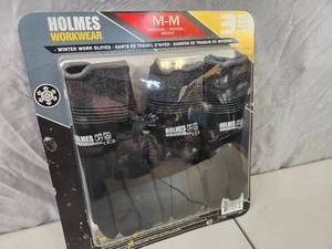 lot 106 image: 3 New Pairs of Holmes Winter Work Gloves