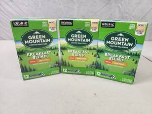 lot 118 image: 36 New Green Mountain Coffee K Cups