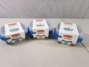 lot 137 image: 3 New Sets of Rubbermaid Take Alongs