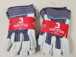 lot 144 image: 6 New Pair of Work Gloves