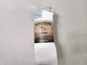 lot 159 image: New 4 Pack of Hiwassee Trading Co Socks