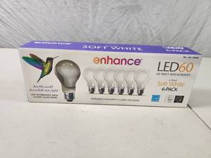 lot 192 image: New 6 Pack Enhance LED Lightbulbs