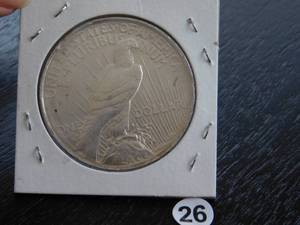 1923 Peace Silver Dollar