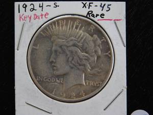 1924-S Peace Silver Dollar
