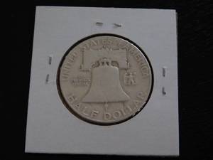 1954-S Franklin Half Dollar