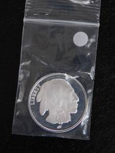 Liberty Buffalo BU 1 Oz. Silver Round