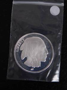 Liberty Buffalo BU 1 Oz. Silver Round