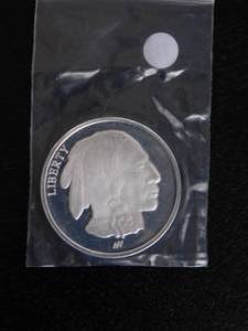 Liberty Buffalo BU 1 Oz. Silver Round