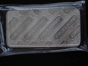 Engelhard 10 Oz. .999 Silver Bar