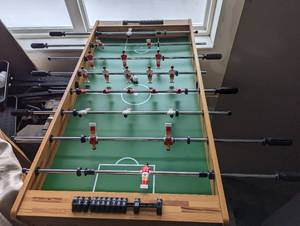 lot 16 image: Very clean and good condition Foosb...