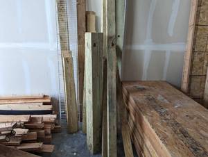 lot 49 image: Lot of treated 4x4 6x6 and deck pla...