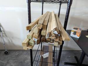 lot 53 image: Deck spindles AC2 spindles flooring...