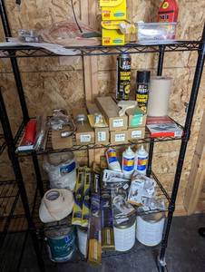 lot 79 image: Entire contents of shelf including ...